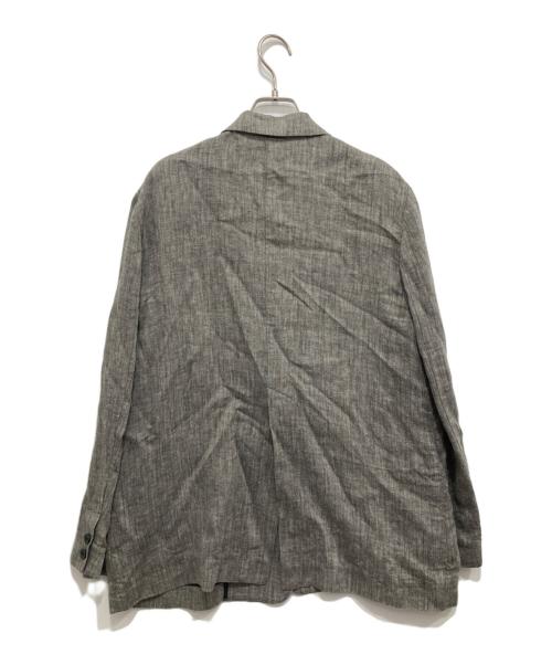 Spick and Span（スピック＆スパン）Spick and Span (スピック＆スパン) リネンエアリージャケット グレー サイズ:40の古着・服飾アイテム