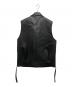 MAISON SPECIAL (メゾンスペシャル) Vegan Leather Riders Gilet ブラック サイズ:F：8000円