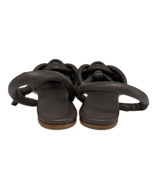 HEREU（ヘリュー）HEREU (ヘリュー) CABERSA SANDALS ブラウン サイズ:39の古着・服飾アイテム