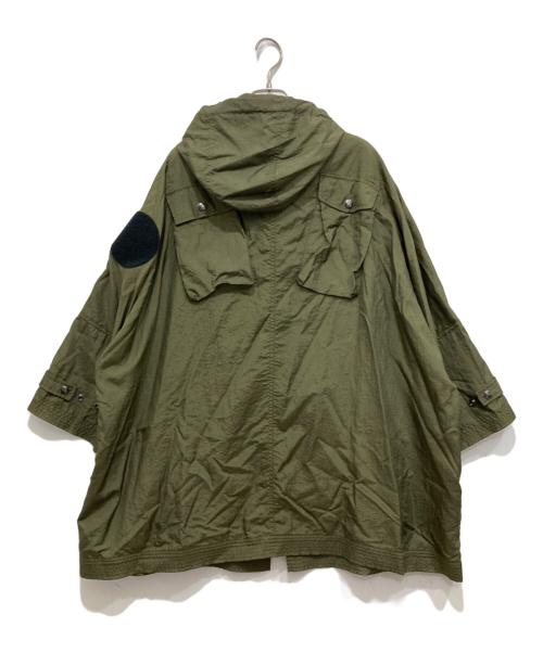 DIESEL（ディーゼル）DIESEL (ディーゼル) マルチポケットナイロンモッズコート グリーン サイズ:XXSの古着・服飾アイテム