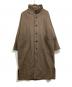 BASISBROEK（バージスブルック）の古着「GREAT COAT/ロングコート」｜ベージュ