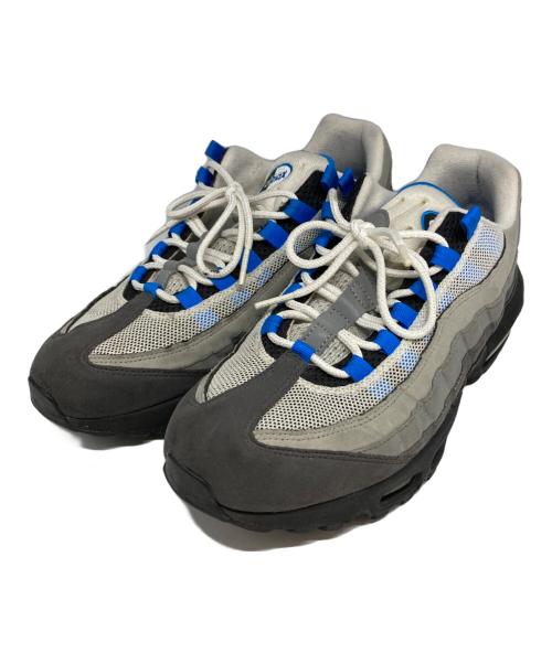 NIKE（ナイキ）NIKE (ナイキ) ローカットスニーカー グレー×ブルー サイズ:27.5の古着・服飾アイテム