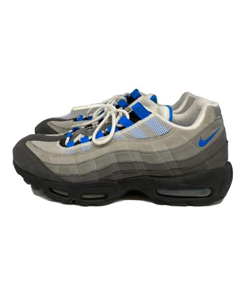 NIKE（ナイキ）NIKE (ナイキ) ローカットスニーカー グレー×ブルー サイズ:27.5の古着・服飾アイテム