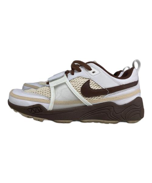 NIKE（ナイキ）NIKE (ナイキ) cactus jack (カクタス・ジャック) zoom field jaxx ホワイト×ブラウン サイズ:28の古着・服飾アイテム