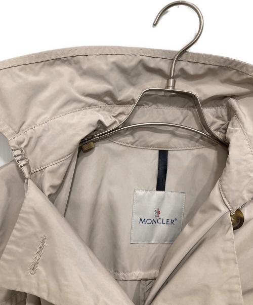 MONCLER（モンクレール）MONCLER (モンクレール) トレンチコート ベージュ サイズ:1の古着・服飾アイテム