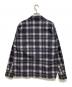Schott (ショット) LS OMBRE FLANNEL SHIRT/プリントチェックネルシャツ ブラック サイズ:M：8000円