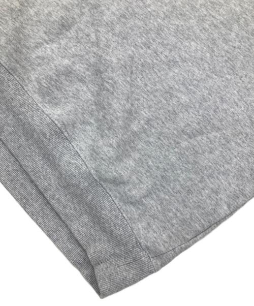 stussy（ステューシー）stussy (ステューシー) SMOOTH STOCK APPLIQUE CREW/刺繍ロゴスウェット グレー サイズ:Lの古着・服飾アイテム