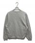 stussy (ステューシー) SMOOTH STOCK APPLIQUE CREW/刺繍ロゴスウェット グレー サイズ:L：6000円