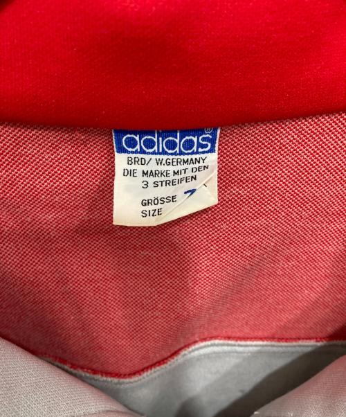 adidas（アディダス）adidas (アディダス) 70’sバイカラートラックジャケット レッド×グレー サイズ:3の古着・服飾アイテム