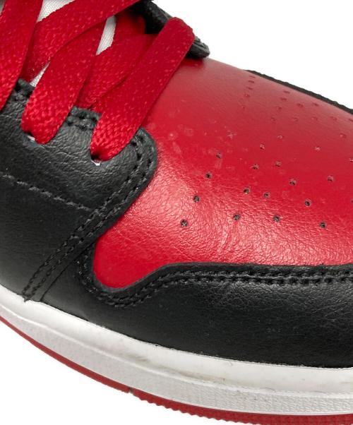 NIKE（ナイキ）NIKE (ナイキ) Women's Air Jordan 1 ブラック×レッド サイズ:27.5の古着・服飾アイテム