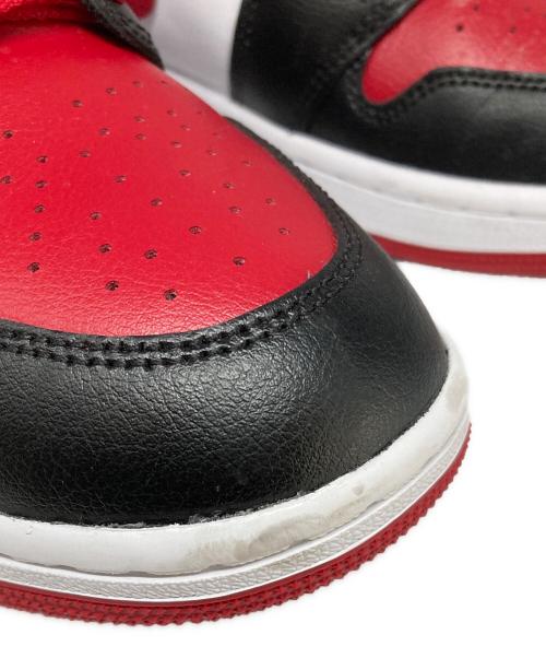 NIKE（ナイキ）NIKE (ナイキ) Women's Air Jordan 1 ブラック×レッド サイズ:27.5の古着・服飾アイテム