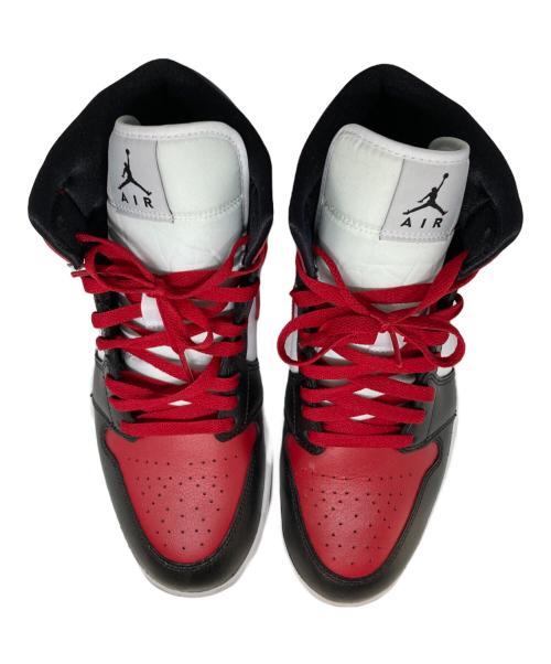 NIKE（ナイキ）NIKE (ナイキ) Women's Air Jordan 1 ブラック×レッド サイズ:27.5の古着・服飾アイテム