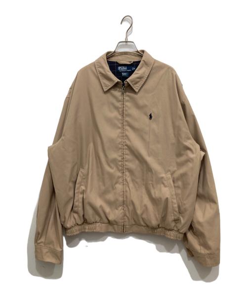 POLO RALPH LAUREN（ポロ・ラルフローレン）POLO RALPH LAUREN (ポロ・ラルフローレン) スイングトップ ベージュ サイズ:XLの古着・服飾アイテム