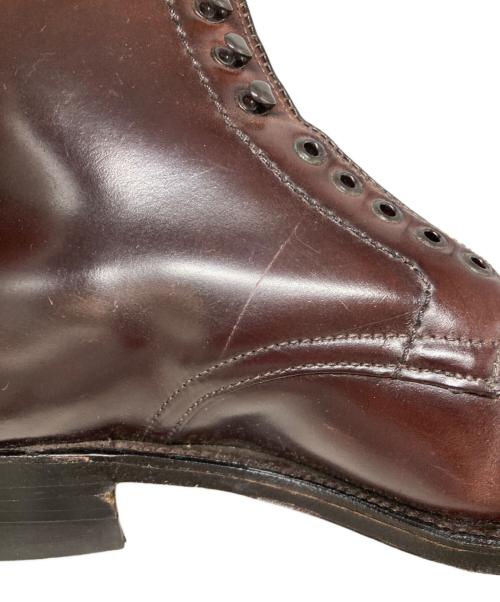 Alden（オールデン）Alden (オールデン) UNITED ARROWS (ユナイテッドアローズ) コードバンブーツ バーガンディー サイズ:71/2の古着・服飾アイテム