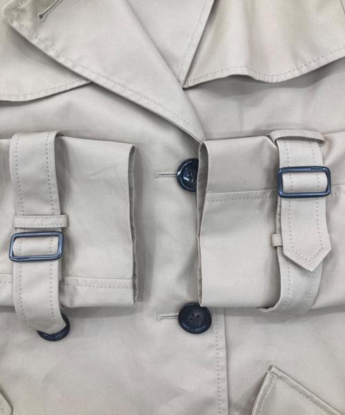 COACH（コーチ）COACH (コーチ) ショートトレンチコート ベージュ サイズ:Mの古着・服飾アイテム