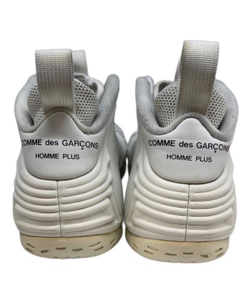 NIKE（ナイキ）NIKE (ナイキ) COMME des GARCONS HOMME PLUS (コムデギャルソンオムプリュス) AIR FOAMPOSITE ONE SP CDG SUMMIT ホワイト サイズ:28cmの古着・服飾アイテム