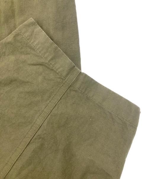 Curensology（カレンソロジー）Curensology (カレンソロジー) コットンリネンドロストパンツ カーキ サイズ:FREEの古着・服飾アイテム