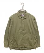 THE NORTHFACE PURPLELABELザ・ノースフェイス パープルレーベル）の古着「RipStop Shirt Jacket」｜カーキ