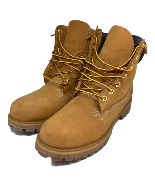 Timberland（ティンバーランド）Timberland (ティンバーランド) PREMIUM 6 IN LACE WATERPROOF WHEAT ブラウン サイズ:7.5Mの古着・服飾アイテム