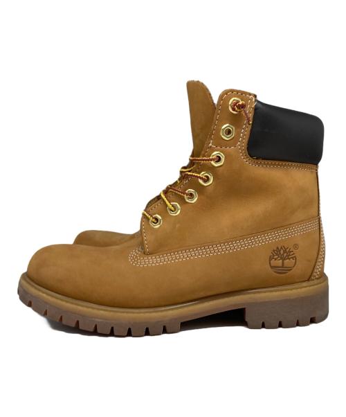 Timberland（ティンバーランド）Timberland (ティンバーランド) PREMIUM 6 IN LACE WATERPROOF WHEAT ブラウン サイズ:7.5Mの古着・服飾アイテム