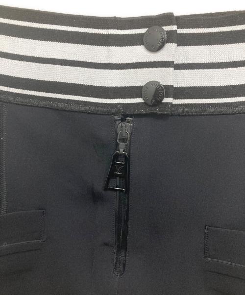 LOUIS VUITTON（ルイ ヴィトン）LOUIS VUITTON (ルイ ヴィトン) LVストライプジャージーパンツ ブラック サイズ:38の古着・服飾アイテム