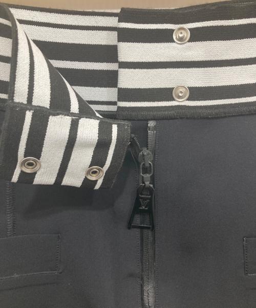 LOUIS VUITTON（ルイ ヴィトン）LOUIS VUITTON (ルイ ヴィトン) LVストライプジャージーパンツ ブラック サイズ:38の古着・服飾アイテム