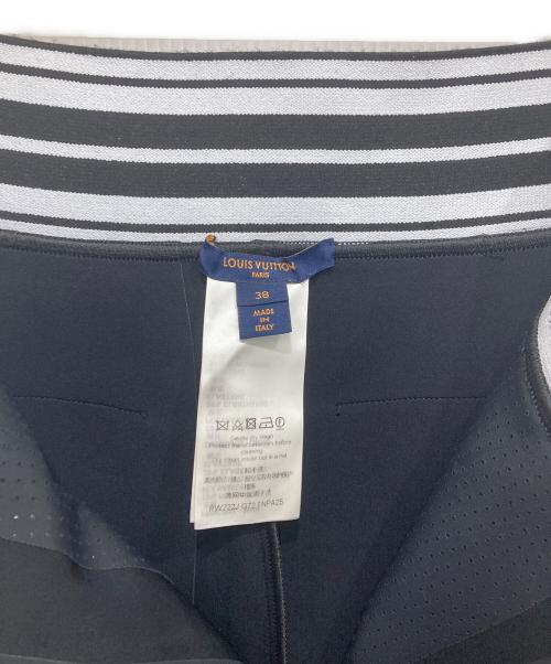 LOUIS VUITTON（ルイ ヴィトン）LOUIS VUITTON (ルイ ヴィトン) LVストライプジャージーパンツ ブラック サイズ:38の古着・服飾アイテム