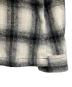 中古・古着 Schott (ショット) オンブレチェックネルシャツ ブラック×ホワイト サイズ:2XL：7000円