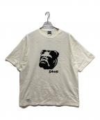 Schottショット）の古着「STENCIL BULL Tシャツ」｜ベージュ