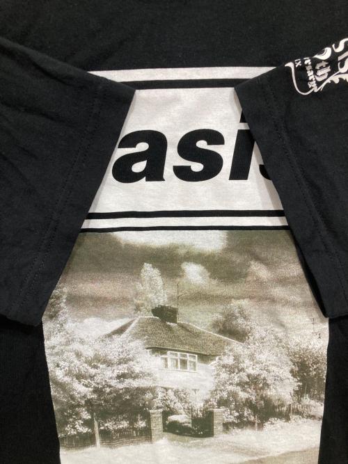 OASIS 10 Culture（オアシス テン カルチャー）OASIS 10 Culture (オアシス テン カルチャー) Adam et Rope (アダム エ ロペ) OASIS バンドTシャツ ブラック サイズ:Lの古着・服飾アイテム