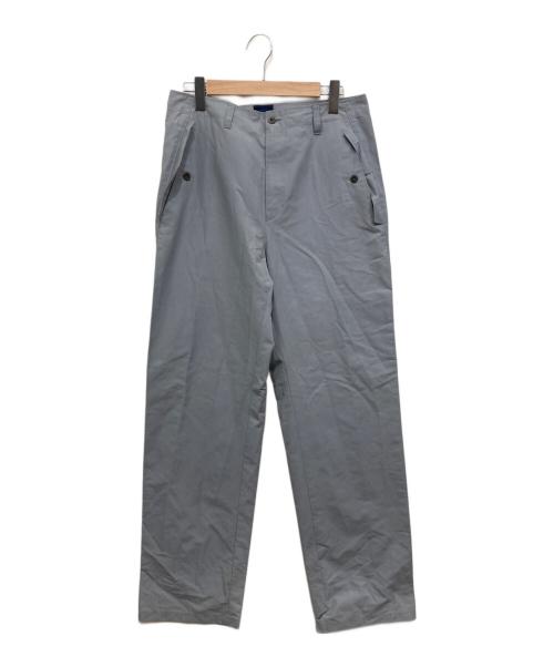 massimo osti（マッシモオスティ）massimo osti (マッシモオスティ) ワイドパンツ ブルー サイズ:48の古着・服飾アイテム