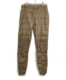 Eddie Bauer（エディーバウアー）の古着「ダウンパンツ」｜ベージュ