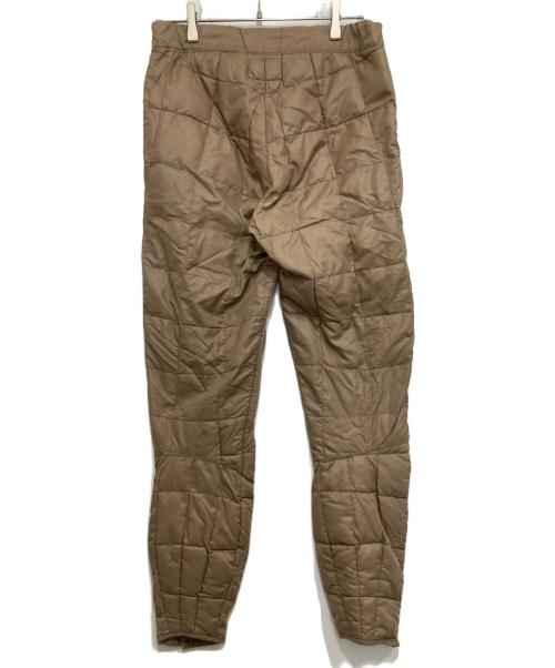 Eddie Bauer（エディーバウアー）Eddie Bauer (エディーバウアー) ダウンパンツ ベージュ サイズ:Sの古着・服飾アイテム