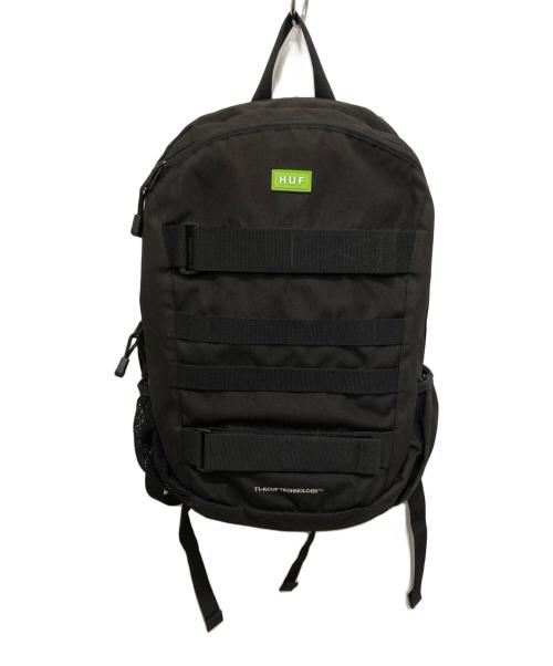 HUF（ハフ）HUF (ハフ) MISSION BACK PACK ブラックの古着・服飾アイテム