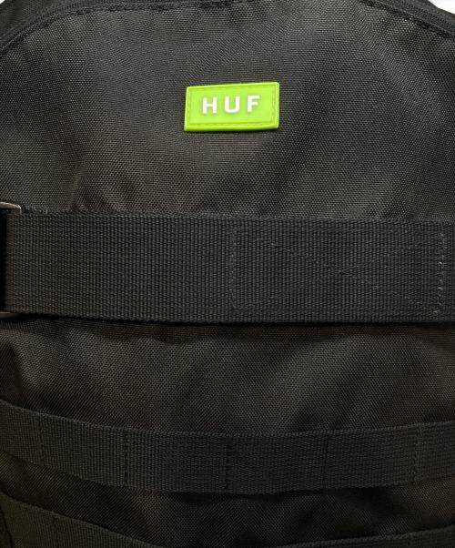 HUF（ハフ）HUF (ハフ) MISSION BACK PACK ブラックの古着・服飾アイテム