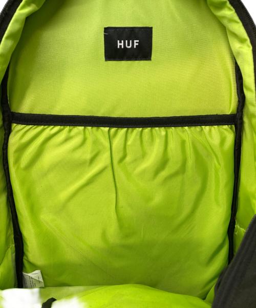 HUF（ハフ）HUF (ハフ) MISSION BACK PACK ブラックの古着・服飾アイテム