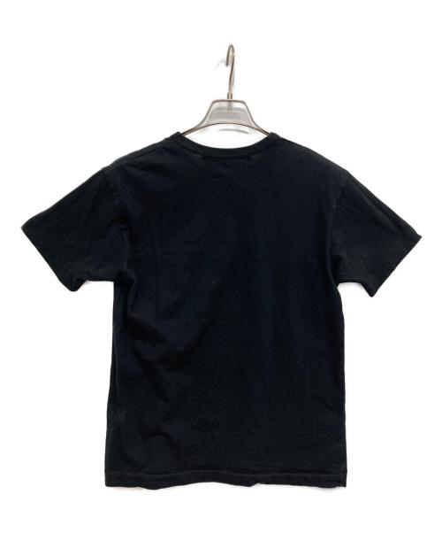 PLAY COMME des GARCONS（プレイコムデギャルソン）PLAY COMME des GARCONS (プレイコムデギャルソン) ロゴTシャツ ブラック サイズ:Mの古着・服飾アイテム