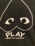 中古・古着 PLAY COMME des GARCONS (プレイコムデギャルソン) ロゴTシャツ ブラック サイズ:M：5000円