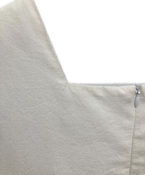 eunoia（ユノイア）eunoia (ユノイア) Cotton layered dressノースリーブワンピース ホワイト サイズ:表記なしの古着・服飾アイテム