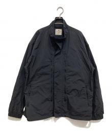 Snow peak（スノーピーク）の古着「Nylon Tussah Utility Storage Jacket/ナイロンジャケット」｜ブラック