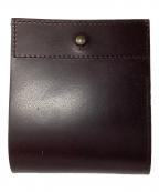 M+エムピウ）の古着「ピアストラ2/2つ折り財布」｜ブラック