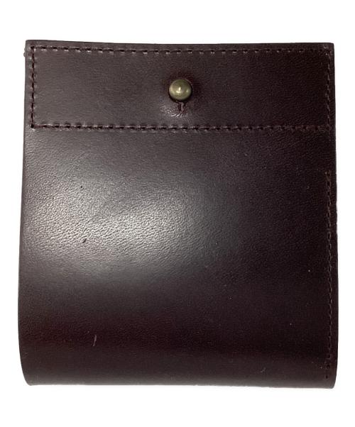 M+（エムピウ）m+ (エムピウ) ピアストラ2/2つ折り財布 ブラックの古着・服飾アイテム