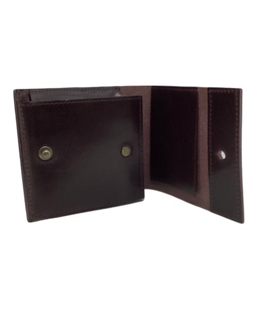 M+（エムピウ）m+ (エムピウ) ピアストラ2/2つ折り財布 ブラックの古着・服飾アイテム