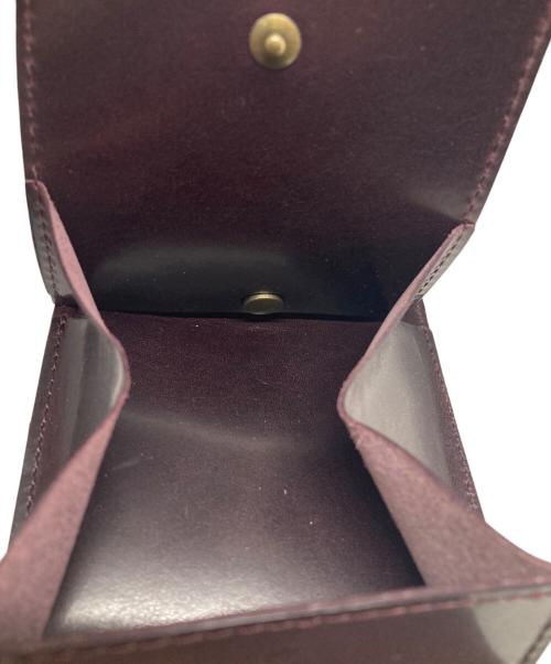 M+（エムピウ）m+ (エムピウ) ピアストラ2/2つ折り財布 ブラックの古着・服飾アイテム