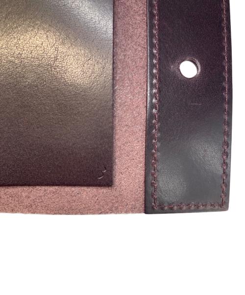 M+（エムピウ）m+ (エムピウ) ピアストラ2/2つ折り財布 ブラックの古着・服飾アイテム