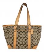 COACHコーチ）の古着「トートバッグ」｜ベージュ