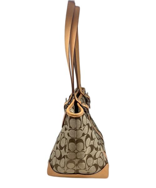 COACH（コーチ）COACH (コーチ) トートバッグ ベージュの古着・服飾アイテム