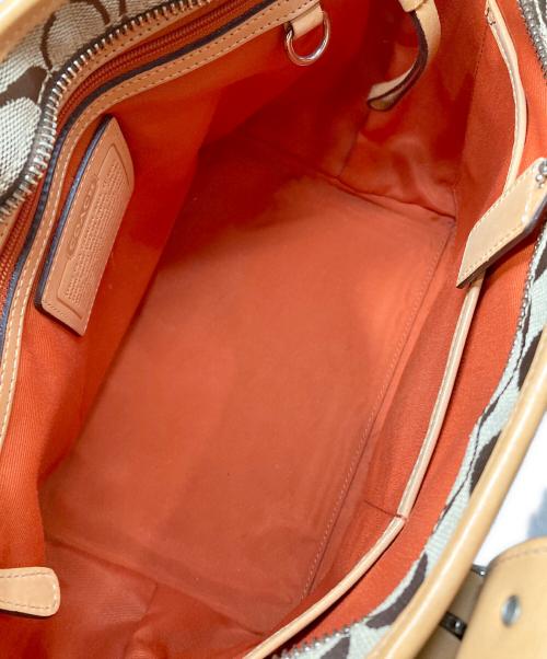 COACH（コーチ）COACH (コーチ) トートバッグ ベージュの古着・服飾アイテム