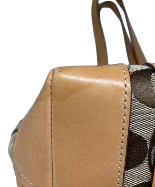 COACH（コーチ）COACH (コーチ) トートバッグ ベージュの古着・服飾アイテム