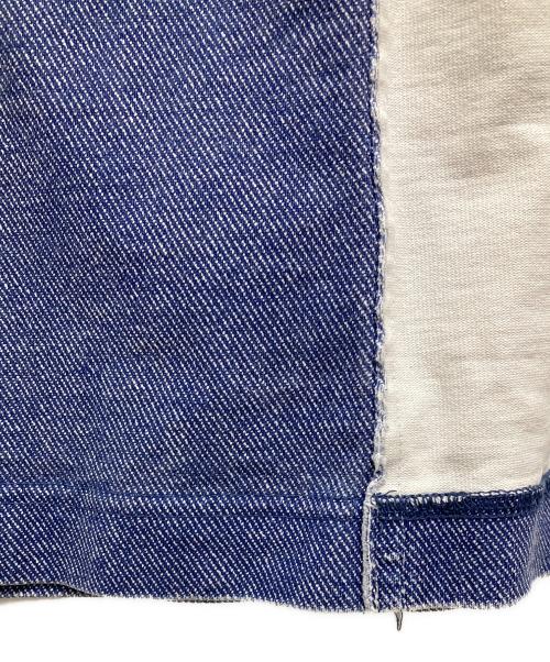 COMME des GARCONS HOMME（コムデギャルソン オム）COMME des GARCONS HOMME (コムデギャルソン オム) デニム切替長袖カットソー インディゴ サイズ:-の古着・服飾アイテム